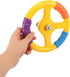Toyvian Simulated Driving Steering Wheel, Plastic Small Toy Steering Wheel for Rocking Car, Children's Toy Car