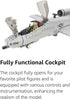 General Jim's A-10 Military Brick Building Set, US Air Force Fighter Jet Warthog Plane