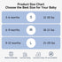 Exzzzllent 6-9 100% 2-Way Baby Transition Sleep Sack Months Cotton Warm Thick Transition Swaddles for Newborns Infant