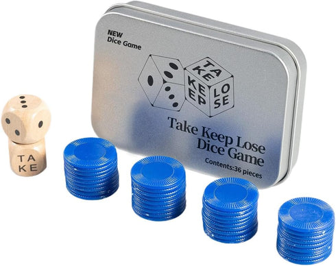 Ammwgnnep Set Dice Game | Party Board Games for Teens & Adults | Family-Friendly Table Games for Travel, Restaurants