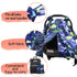 TANOFAR Car Seat Cover Baby, Peekaboo Opening Infant Car Seat Cover for Winter, Warm & Cozy Blue Dinosaur