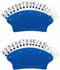 2Pack Card Holders for Playing Cards - Canasta Cards Tray for Kids, Adults, Seniors, Great for Poker Parties, Game