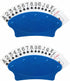2Pack Card Holders for Playing Cards - Canasta Cards Tray for Kids, Adults, Seniors, Great for Poker Parties, Game
