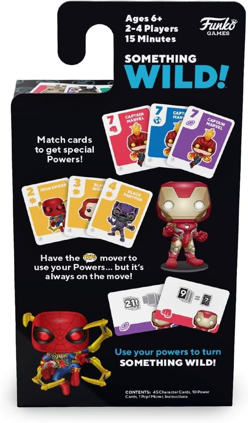Something Wild! Marvel Infinity War with Iron Man - Funko Card Game for 2-4 Players Ages 6 and Up