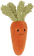 8.7 Inches Apricot Lamb Toys Plush Food Plushies Green and Orange Naive Carrot Stuffed Vegetable Soft Cuddly Perfect