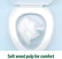 YOFAN 10pcs (10) Disposable Toilet Seat Covers, Flushable Travel Disposable Toilet Seat Covers for Adults Kids Potty