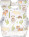 KIIS Disposable Baby Bibs for Boys and Girls - Individually Packaged, Hygienic, Soft and Leakproof (20 PCS / 60 PCS)