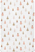 Sheet,52x28IN Pfrewn Christmas Crib Sheets for Boys Girls Pastel Christmas Tree Pink Forest Fitted Crib Sheet Fits