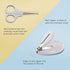 SONARIN Kit,4-in-1 Transparent Lid Baby Nail Baby Grooming Kit,with Baby Nail Clippers,Scissor,Nail File&Tweezer,Baby