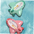 Swimming Bath Thermometer in Cartoon Plane Shape PP Material Water Temperature Monitor for Bathtub Pool and Fish Tank