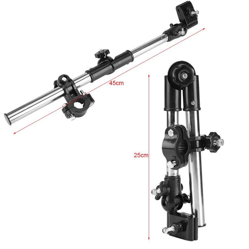 360° Adjustable Umbrella Holder for Stroller, Stretch Mount Stand Holder for Baby Stroller Pram Chair (#1)