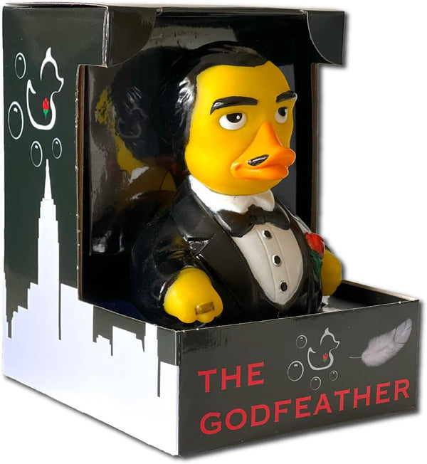 The Godfeather - Floating Rubber Ducks - Collectible Bath Toy Gift for Kids & Adults of All Ages