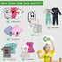 Toddler & Baby Bibs Burp Cloths My Daddy Rocks The Pole Lineman Dad Father's Day Me and Cotton Items for Girl Boy Gifts