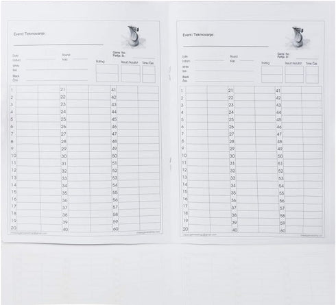 My Chess Scorebook - 200 Games