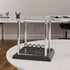 UOUVOSTA Newtons Cradle Balance Pendulum Balls, Swinging Kinetic Balls with Black Base, Science Physics Educational
