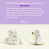 warmies Junior Microwavable & Weighted Stuffed Animals, Marshmallow Bear- Heated Stuffed Animal Plushie for Warmth
