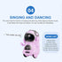 GoolRC 939A Pocket Robot, Talking Interactive Mini Robot with Voice Recognition, Singing & Dancing