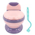 Ergonomic Pinkish Toddler Potty Training Toilet with Detachable Design