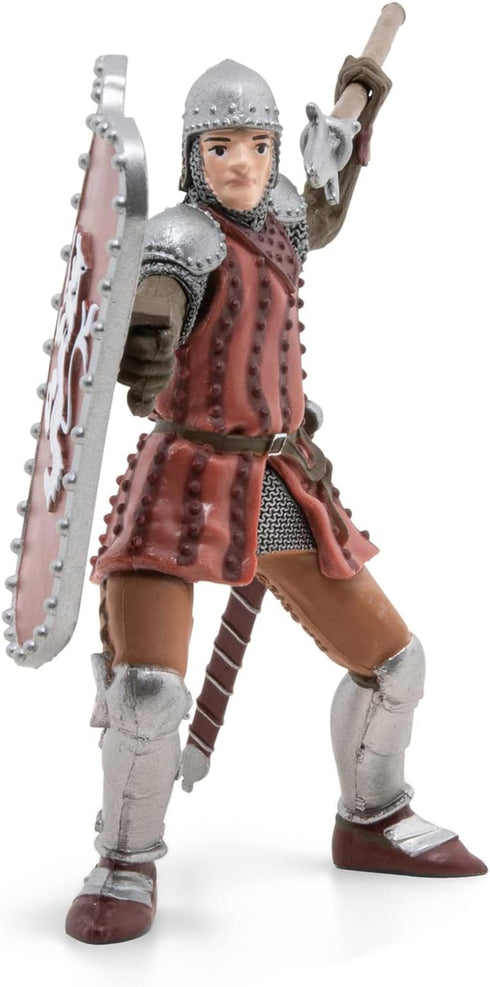 Papo Hand-Painted Medieval Fantasy Knight Figurine with Javelin -39756 - Collectible for Boys and Girls 3+