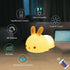 YOTOZU Cute Bunny Night Light - USB Rechargeable Night Light with Touch Sensor and Remote Control for Kids