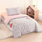 Cute Princess Printed Crib Bedding Set 100% Cotton, 3 Pieces Girl and