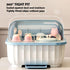 KALWEL Baby Bottle Storage,Baby Bottle Drying Rack,Baby Bottle Dryer,Baby Bottle Drying Rack with Cover,Lid, Drawer