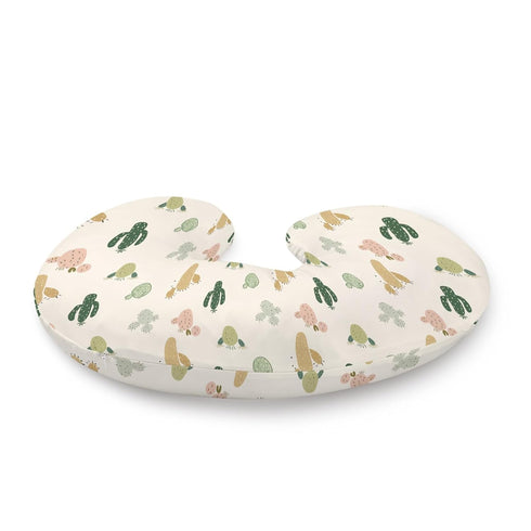 KuphiL10C Western Cactus Pattern Nursing Pillow Cover, Unisex Removable Breastfeeding Pillowcase Slipcover for Baby