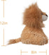 Apricot Lamb Toys Plush Yellow Lion Stuffed Animal, Soft Cuddly Medium Size, Perfect for Child, 12 Inches