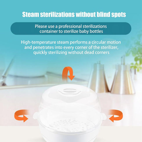 Generic Microwave Steam Cleaner - Bottle, Heat-Resistant Cleaning Container, Lightweight Household Tool, Safe
