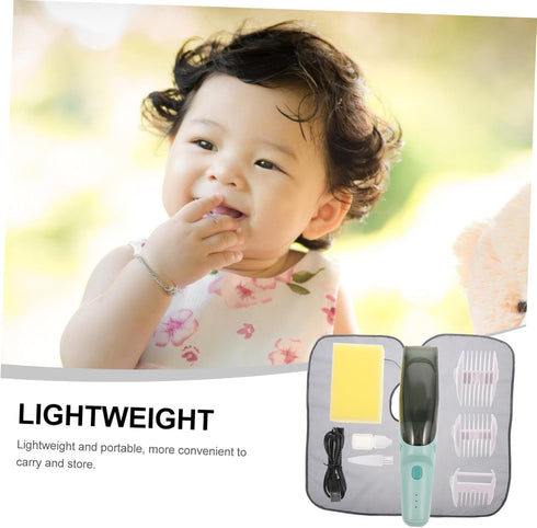 Trimmer Hair and Hair Clipper Waterproof Silent Haircutting Tool Portable for Newborn and Grooming at Home