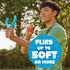 Koosh Slingshot for Kids - Comes with 3 Mini Balls, Outdoor Play Toy for Ages 6 and Up, Storage in Handle