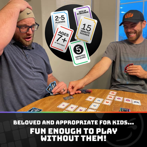 8+ 1015 25 Dont Cross Me! Fast, Easy-to-Learn Family Card Game for Ages | Laugh, Block & Outsmart Each Other in Minute