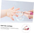 Set VICASKY Nail Care Kit Portable Manicure Nail Clippers Scissors Tweezers for Newborns Boy Girl Toddlers Safe