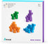 PIXIO Mini Dinos - 88 pcs Magnetic Blocks Building Toys in Pixel Art Style, Dinosaur Arts and Crafts Learning Toys