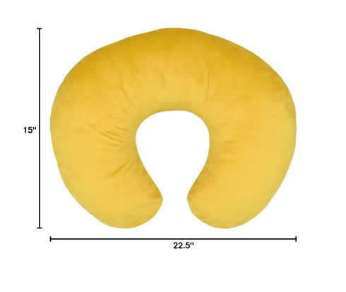 Stretchy Nursing Pillow Cover - Two-Sided Sunflower Design for Moms