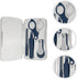 Set Trimming Pinching Kisangel Fingernail Scissors and Nail Clipper for Newborns, Blue Manicure Grooming Kit