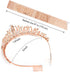 COCIDE Birthday Sash & Tiara Set, Rose Gold Crowns and Tiaras for Women, Rhinestone Queen Headband, Glitter Crystal