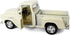 KiNSMART 1955 Chevrolet Stepside Pickup Truck, 5 Inch, 1:32 Scale Die Cast Metal, White