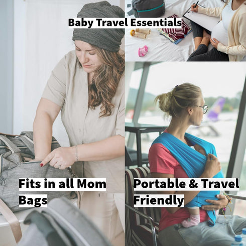 Travel Bottle Cleaner kit, 7in1 Baby Travel Essential Silicone Travel Bottle Brush Set, Nipple, Drying Rack, Straw, & Breast Pump Cleaning, Soap Dispenser & Organizer Case, Gift for Mom (White) by Northway OneStore