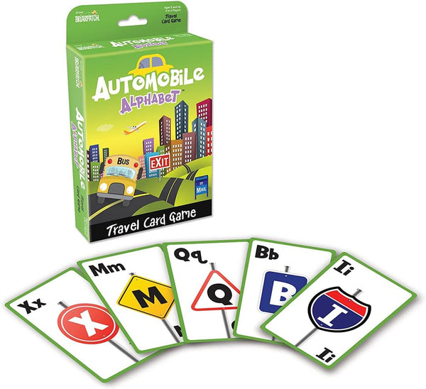 Briarpatch Automobile Alphabet Travel Card Game - Suitable for Ages 3+