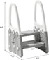 Counter, Toddler Step Stool, Kids Two Step Tower for Bathroom Sink, Toilet Potty Training, Kitchen Children Step Up