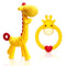 SHARE&CARE BPA Free Silicone Giraffe Baby Teether Toy with Storage Case, for 3 Months and Above