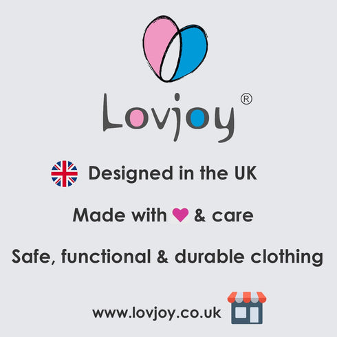 Lovjoy Large Bandana bibs - Special Needs Bibs - For Older Children, Youth and Adults - Practical, absorbent