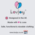 Lovjoy Large Bandana bibs - Special Needs Bibs - For Older Children, Youth and Adults - Practical, absorbent