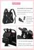 Generic Backpack Essential Mom Bag: Diaper Bag for Moms, Baby, and Pregnant Women - Travel with Wet/Dry Compartments