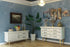 iLAND Dollhouse Furniture 1/12 Scale Dining-Room, Wooden Miniature Table Chair & Cabinet (8pcs)