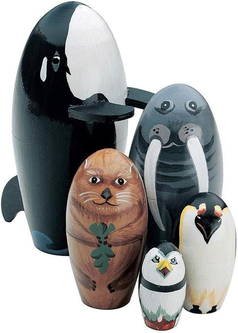 Bits and Pieces - "Willy and Friends - Matryoshka Dolls - Wooden