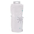 NOJO Penguin Let it Snow Christmas Baby Blanket, White, Aqua, and Gray, Super Soft Photo Op