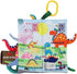 Dinosaur Baby Books for 0-6 Months, Crinkle Cloth Tummy Time Toy Touch and Feel for Babies and Toddlers