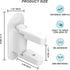 Matenf (2 Pack) Childproof Door Lever Lock Prevents Toddlers Pets From Opening Doors, Door Handle Lock